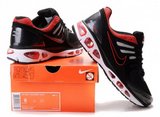 Nike耐克Air max跑鞋 2010网面黑红 男