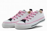 Converse匡威经典帆布 2011新款双层白粉低帮 女