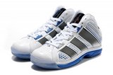 Adidas阿迪霍华德篮球鞋 2011新款疾速乘双战靴白黑兰 男