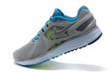 Nike耐克登月跑鞋 2012新款4.5代超轻透气减震热销灰蓝色 男