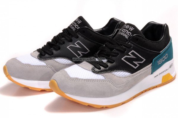 NewBalance新百伦1500跑步鞋 黑灰白绿 男