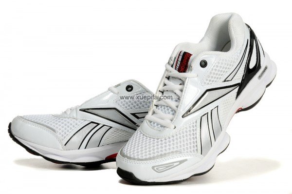 Reebok锐步runtone 2012新款1015跑步鞋白黑色 男