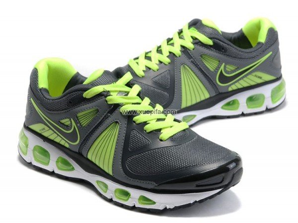 Nike耐克Air max跑鞋 2012新款星座灰绿 男