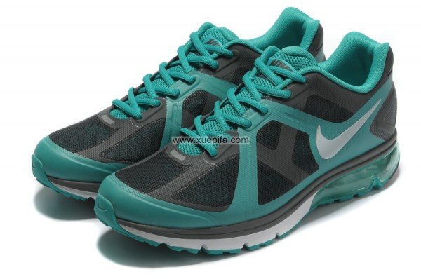 Nike耐克Air max跑鞋 2012新款深灰绿 男