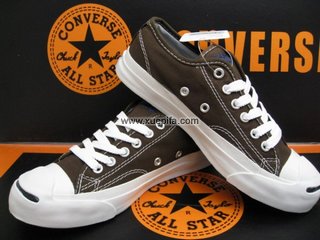 Converse匡威开口笑 2010新款棕色 情侣