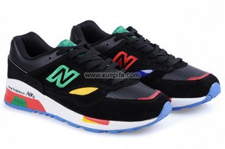 NewBalance新百伦1500跑步鞋 黑绿舌 情侣