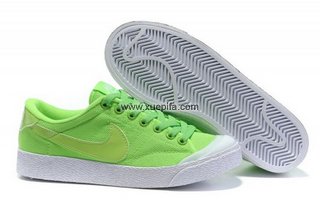 Nike耐克开拓者 2011新款陈冠希荧光绿 女