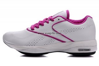 Reebok锐步easytone 2012新款1011跑步鞋白桃红色 女