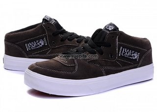 Vans万斯half cab 秋冬新款棕色 男女